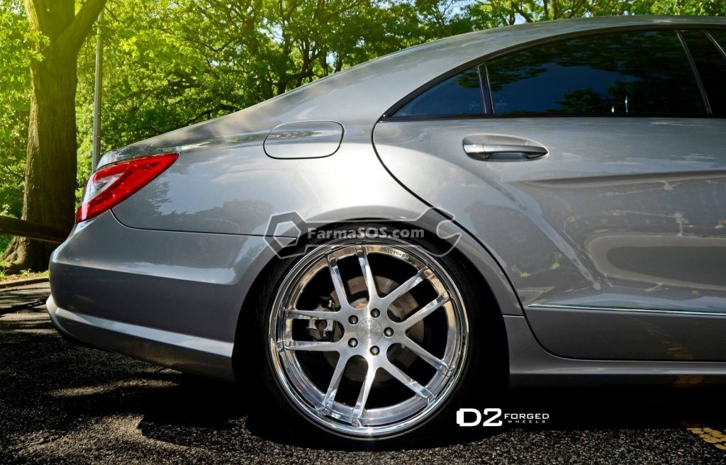 mercedes benz cls550 shines on 20 inch d2forged wheels photo gallery 10 1024x656 مرسدس بنز CLS با رینگ 20 اینچی D2 Forged